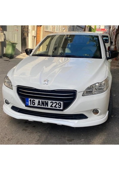 Sts Oto Aksesuar Peugeot 301 2012-2019 Batman Yarasa Ayna Kapağı Piano Black Abs Plastik (01)