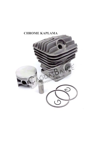 Stihl Ms460 / Ms046 Testere Chrome Silindir Piston Seti 52 Mm