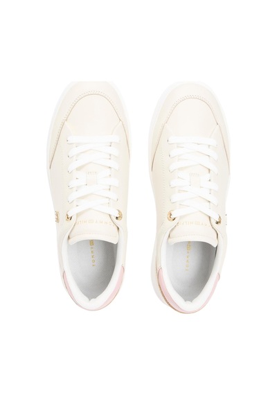 Tommy Hilfiger Th Chic Cupsole Kadın Bej Sneaker-13193 Bej