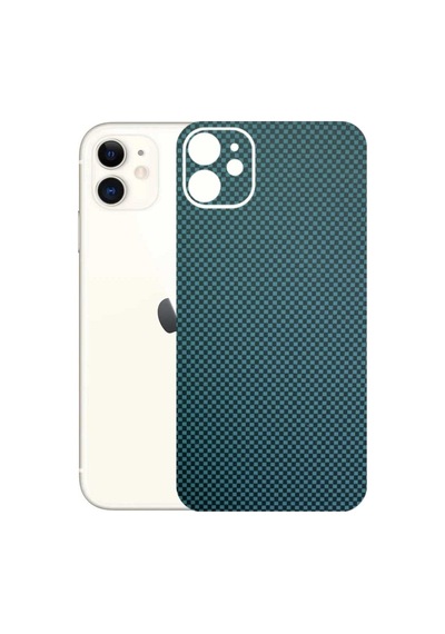 Kapps Iphone 11 İle Uyumlu Fiber Serisi Premium Arka Kapak Kaplama Kenarlar Yoktur