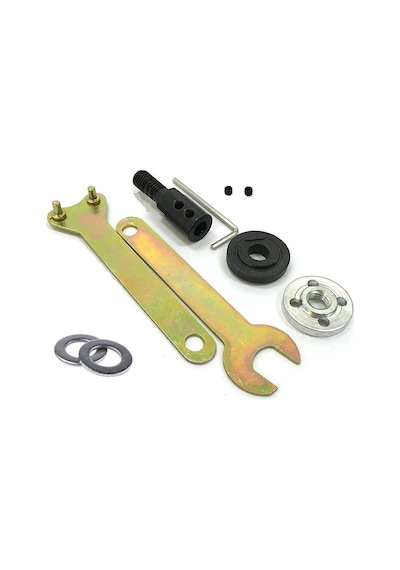 Depolife 5mm Motor Mili İçin Bağlantı Şaftı Somunlu Anahtarlı Kaplin Seti Disk Bağlama Adaptörü Okul Proje Diğer