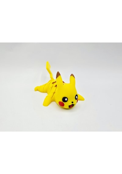 Hareketli Eklemli Pikachu Figür - Eğlenceli Ve Dekoratif Oyuncak 2li Set