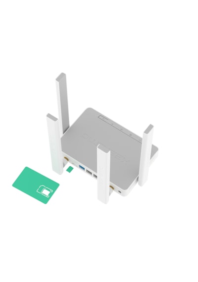 Keenetic KN-2212-01-EU Runner 2.4 GHz 300 Mbps 4G N300 4 Port Mesh Router
