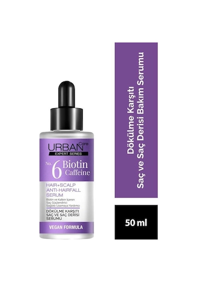 Urban Saç Serumu 50ml. Biotin&caffeine No:6