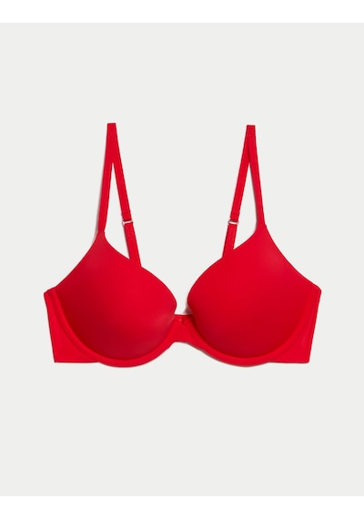 Marks & Spencer Flexifit Destekli Push-up Sütyen Kırmızı