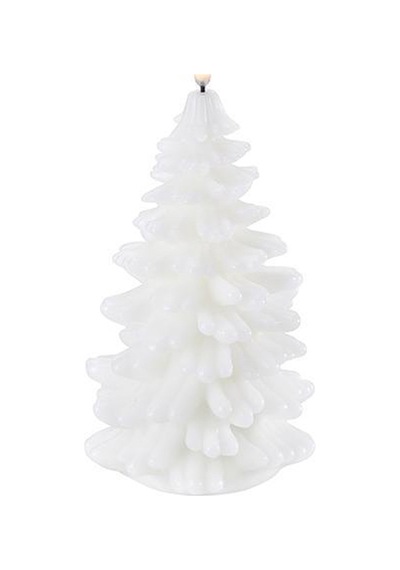 Petrix 34624 Wax Noel Ağacı Led Alev Efektli Mum - 4 Adet Tarı Sandal Ağacı
