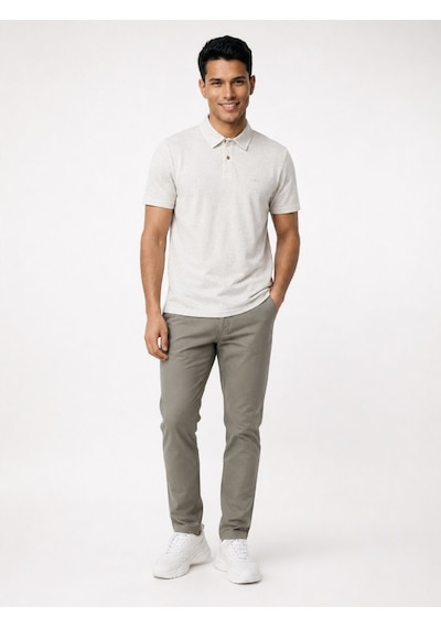 LOFT Regular Fit Erkek Polo K.kol Lf2043670 Q1.v1 Ekru