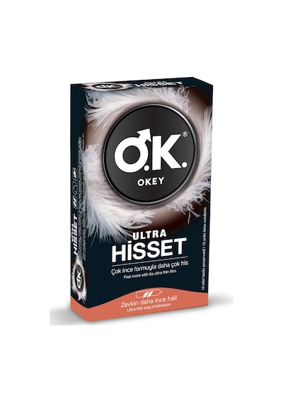 Okey Ultra Hisset Prezervatif 30'lu