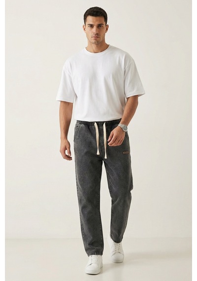 Bigdart Erkek Rahat Kesim Baggy Jean Pantolon 30073 - Antrasit