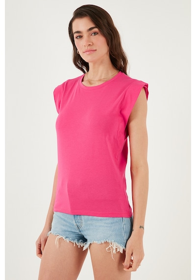 Lela Bayan T Shirt 5864019 Fuşya Fuşya