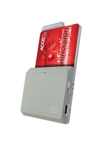 Acs Acr3901u-s1 Bluetooth 4.0 + Usb Iso 7816 Temaslı Akıllı Kart Okuyucu / Kodlayıcı