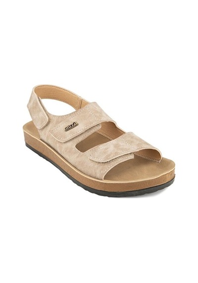 Muya Lava Anatomik Taban Unisex Sandalet Krem