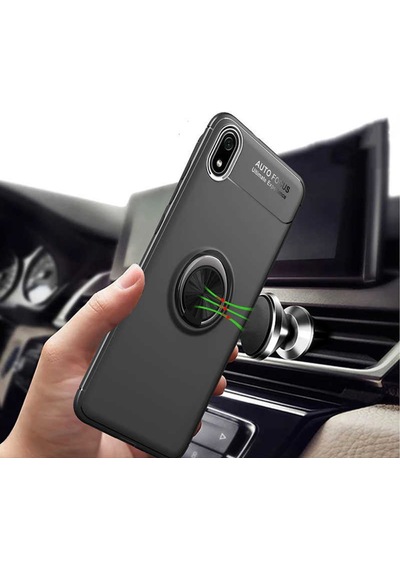 Xiaomi Redmi 7A Kilif Yüzüklü Magnetli Ravel Case 393201799