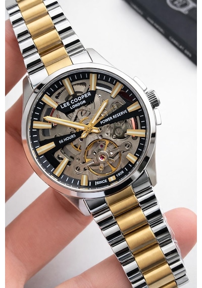 Lee Cooper 2 Yıl Garantili Otomatik Mekanizma İtalyan Bileklik Hediyeli 5 Atm Erkek Kol Saati Lc.250 Gümüş 16704430