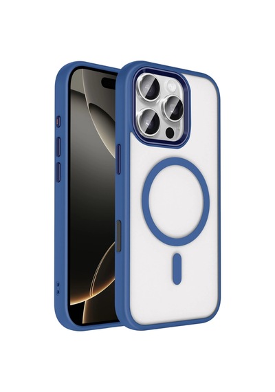 Joko Apple İphone 16 Pro Max Terea Magsafe Kapak - Lacivert - Lacivert