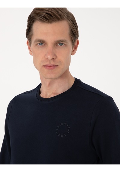 Pierre Cardin Erkek Lacivert Sweatshirt 50314978-vr033 Lacivert