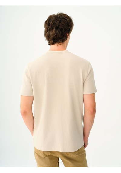 LOFT Regular Fit Erkek Tshirt K.kol Lf2036471 Q1.v1 Taş