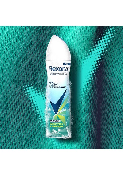 Rexona Thermocool Kadın Sprey Deodorant Eucalyptus & Magnolia 150 Ml X2