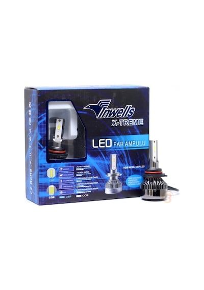 Hb3 Led Ampul 6000k 8000lm