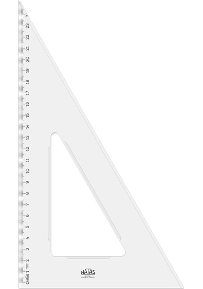 Hatas 60 Derece Gönye 26Cm