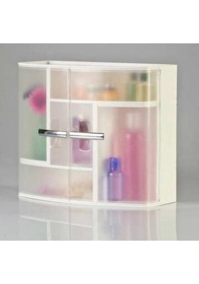 Primanova 094 Lüx Şeffaf Banyo ve Ecza Dolabı