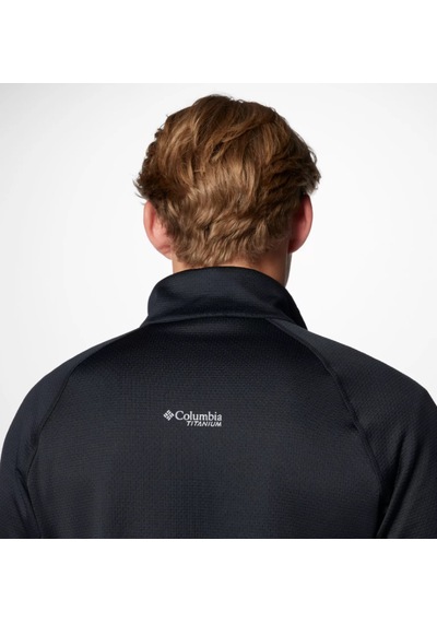 Columbia Triple Canyon Grid Fleece Fz Iı Siyah Erkek Outdoor Polar Ao4789 Siyah