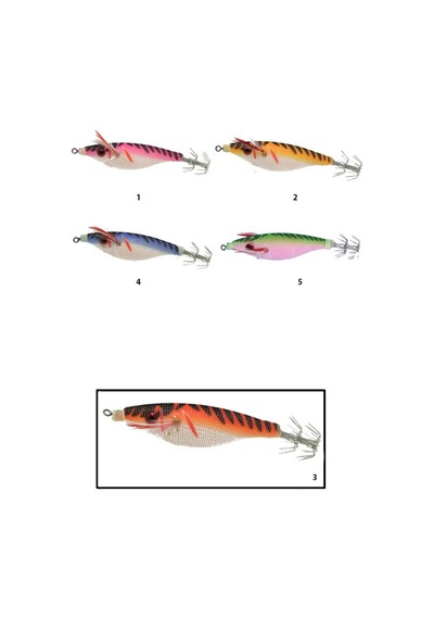 Captain 3003 Kalamar Zokası 6cm Excelance Squid