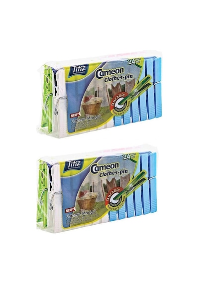 48 Adet Mandal Seti Cameon Çok Renkli