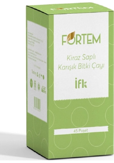Fortem Kiraz Saplı Karışık Bitki Çayı 45'li