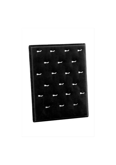Anfora - 773 - Kumaş Kolye Ucu - Ece-umay - Standı Siyah