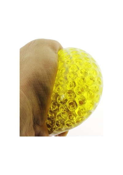 Squishy Stres Topu Sarı Kristal  Slime