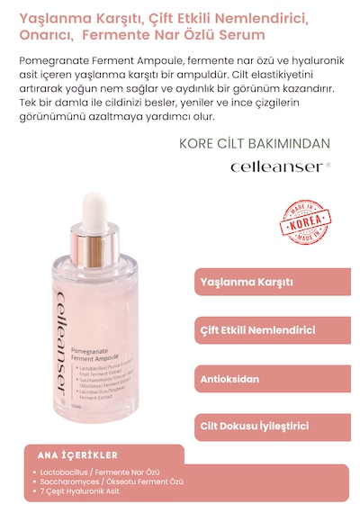 , Çift Etkili Nemlendirici Ve Onarıcı Nar Özlü Se
