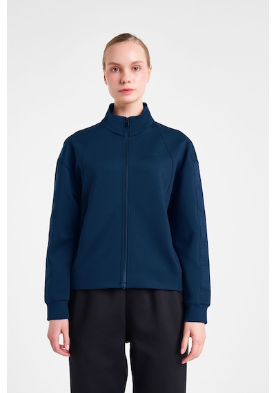 Lescon Kadın Fermuarlı Sweatshirt 25n-2123 Yeşil
