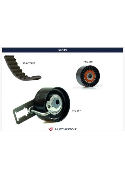 Hutchınson Kh513 Eksantrik Gergi Seti Euro5 139 Diş P107-206-207-307-bıpper-c2-c3-nemo-xsara 1.4hdı Fıesta V-fusıon 1.4tdcı 02- 1608747680-av2q8a615ab -