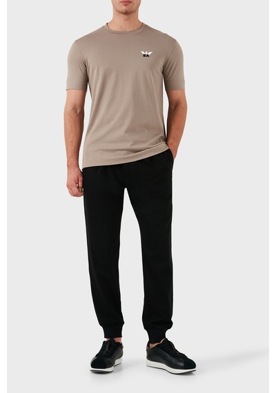 Emporio Armani Erkek T Shirt 6d1tm1 1jocz 0154 Kahve Kahve Kahverengi
