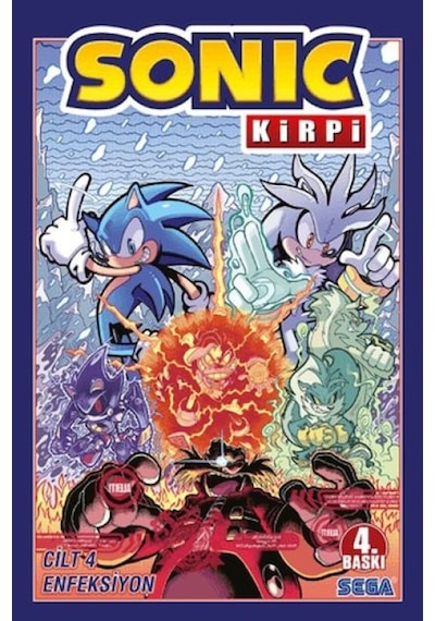 Kirpi Sonic Cilt 4: Enfeksiyon - Qhdh-894280