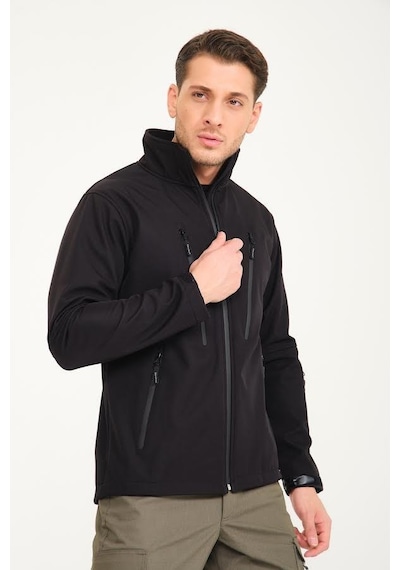 Q&steinbock Arthur Erkek Softshell-29425 Siyah