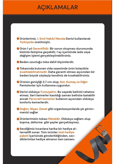 Parscraft Hakiki Süet Deri Erkek Kemer Taba 4 Cm Parscraft Hakiki Süet Deri Erkek Kemer Taba 4 Cm