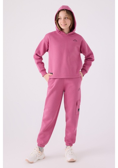 Kappa Kız Çocuk Pembe Sweatshirt 5274-45397 Pembe