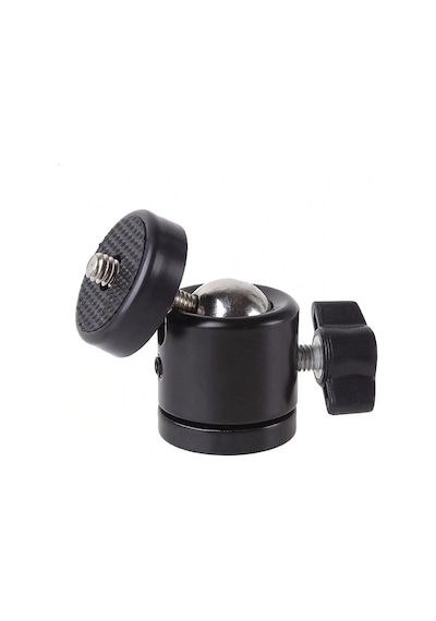 Tripod Ve Dslr Mount Adaptörü 360 Derece Döner Mini Hot Shoe 1/4