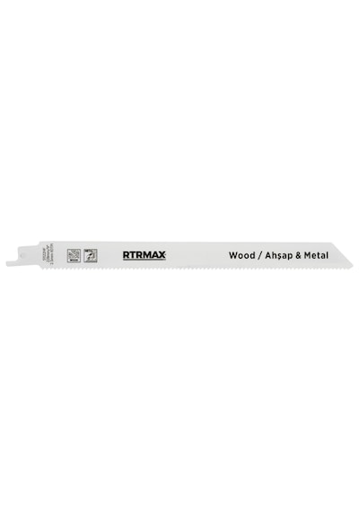 Rtrmax Rh17664 Ahşap - Metal Profil Boru Tilki Kuyruğu - S1122hf Model 225 Mm - 5 Adet