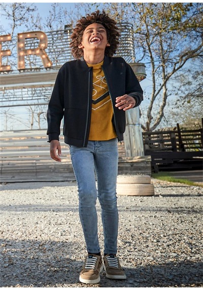 Mayoral Erkek Çocuk Skinny Jean Pantolon Gri/mavi 7542 Gri - Mavi
