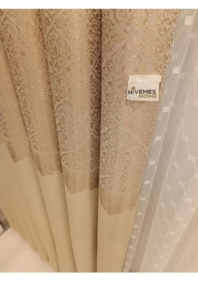 Arora Vizon 1/3 Sık Pileli Fon Perde Apm