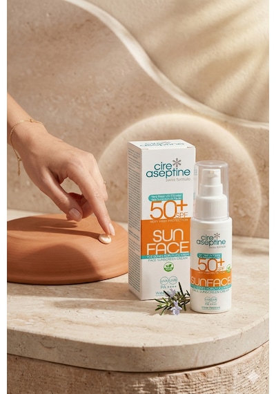 Cire Aseptine Yüz Güneş Koruyucu Krem Spf50+ 60 Ml 2 Adet