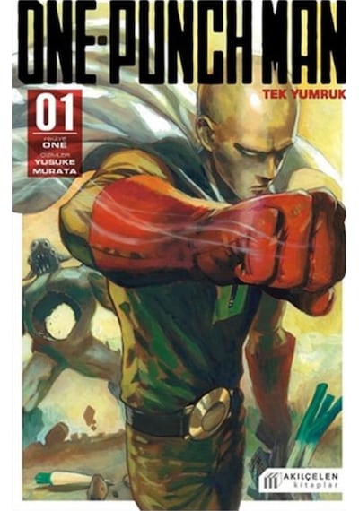One-Punch Man Cilt 1-Tek Yumruk- Akılçelen Kitaplar