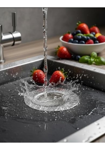 Paslanmaz Çelik Lavabo Süzgeçi Çap 7.5 Cm Süzgeç 4 Cm Diğer
