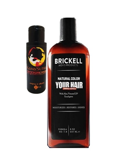 Brickell Anti-beyaz Saçsakal Şampuan Erkek 237 Ml + L.kamasutra Kadın Vajinaorgazm Kremi 60 Ml