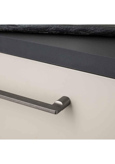 System Mobilya Kulbu Fırçalı Füme Renk 320mm Kulp Sy9393 0320 Elx1 Çok Renkli