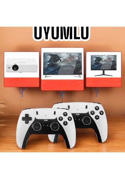 X8 Pro 3d Game Stick Retro Oyun Konsolu 30.000+ Oyun Ve Çift Joystick