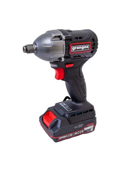Grangos GCW20-T2 20v 2 Ah Çift Akülü Somun Sıkma Sökme 1/2 360 Nm